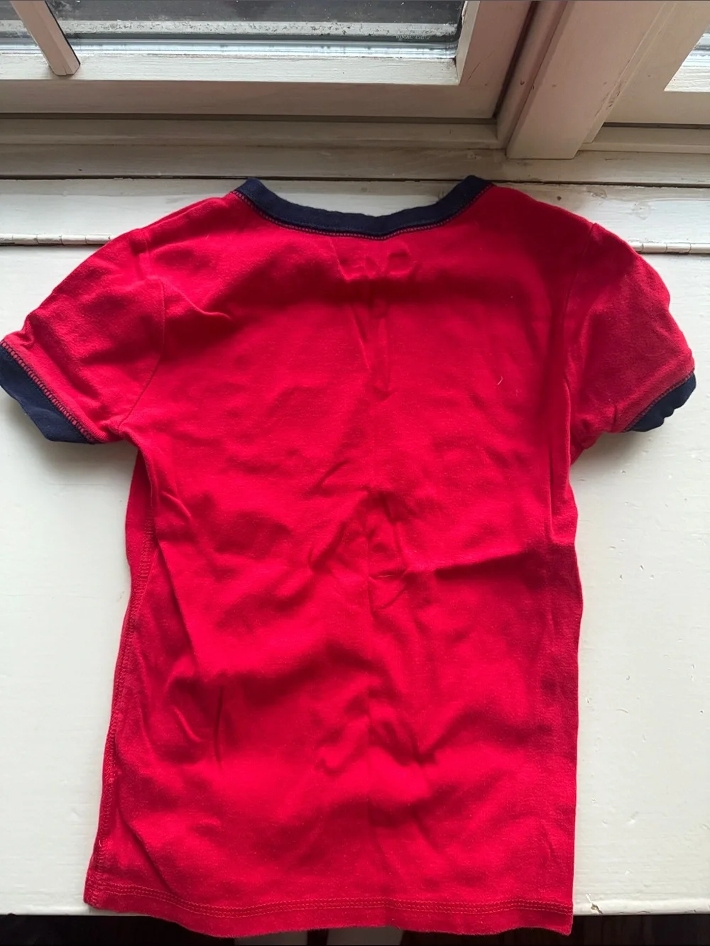 GAP Red and Navy Star Wars Two-Piece Pajama Set